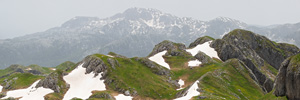 Maganik Mountain from Stožac